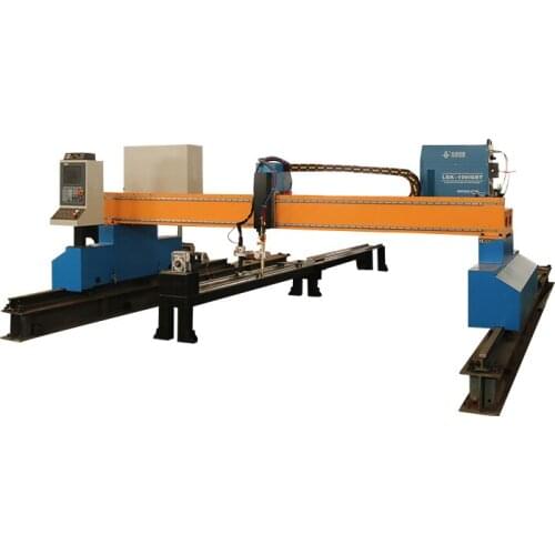 China high definition gantry cnc plasma cutting machine with hypertherms plasma cutters for sale