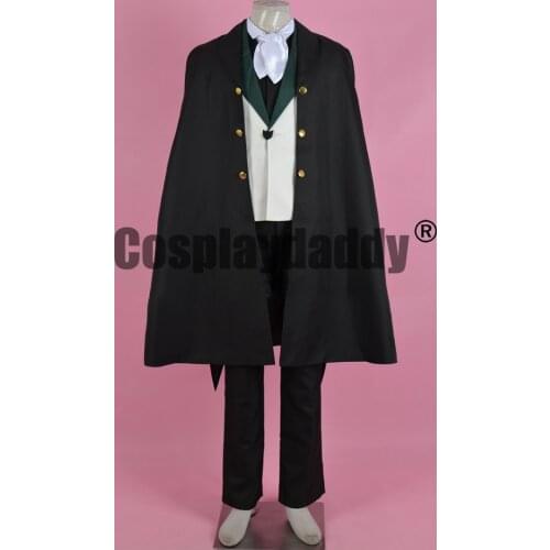 Bungou Bungo Stray Dogs The Guild Edgar Allan Poe Uniform Outfit Anime Cosplay Costume F006