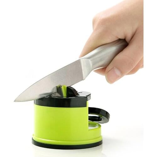 Suction Knives Sharpener for all Types Easy and Safe to Sharpen Kitchen Sharpening Tool JW