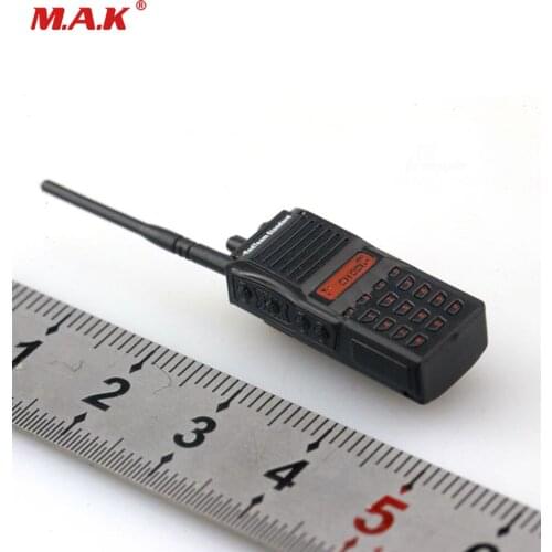 1/6 Soldier Accessories Radio Model Walkie-talkie & Headset Scene Accessories Children Toys No Electricity