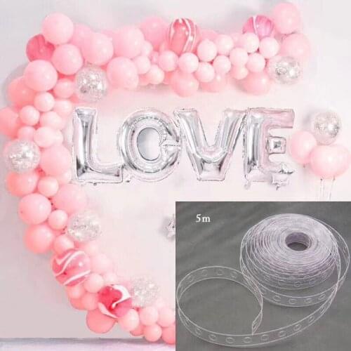 Balloon Attachment Glue Dot Attach Balloons Latex Balloon chain To Ceiling Or Wall Stickers Birthday Party Wedding Supplies