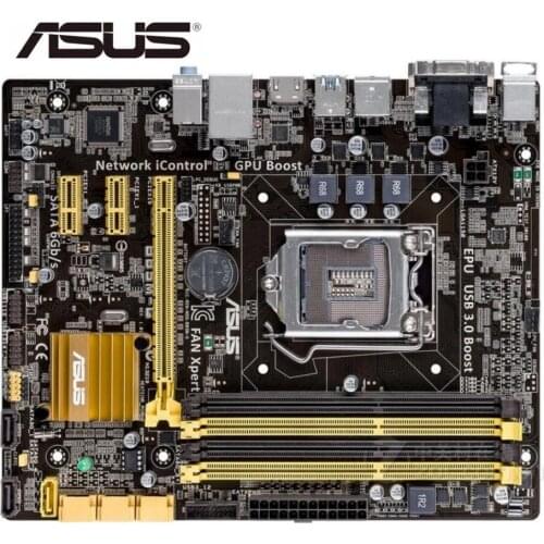 Desktop motherboard ASUS B85M-G mainboard DDR3 LGA 1150 computer used PC motherbaord
