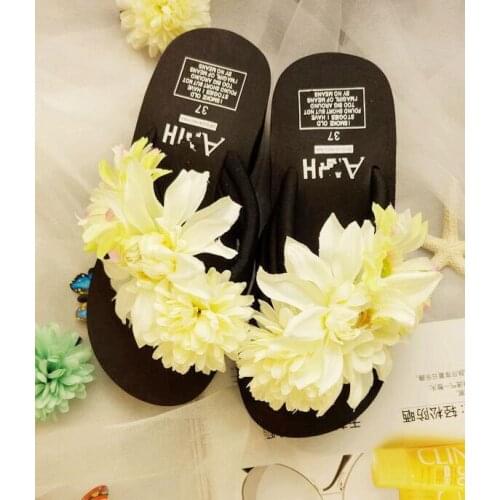New Summer Sandals Female Slippers For Women Flip-Flop Sandals Flower Indoor Flip Flops Slippers Sandals Hot Sale