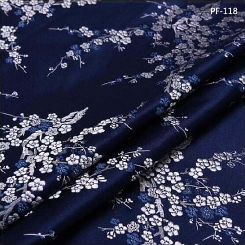 Brocade silk fabric jacquard shiny smoothy DIY dress pillow bag fabric pillow fabric