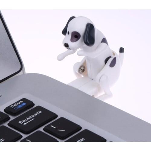 Portable 60x30x60mm Funny Cute Pet USB Humping Spot Dog Creative Toy New USB Gadgets