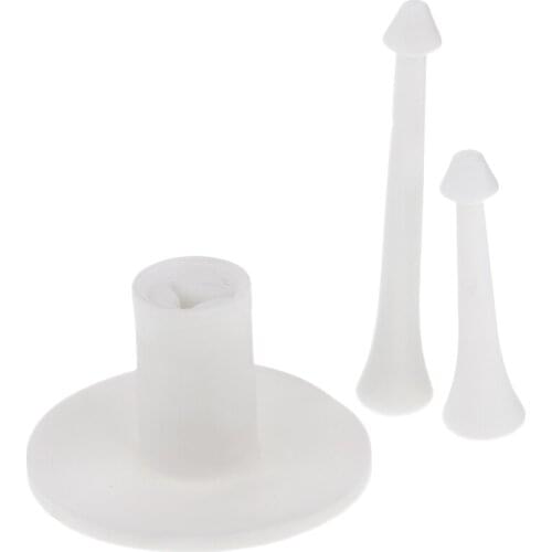 Durable Non-Toxic Rubber Golf Tee Holder Set for Practice & Driving Range