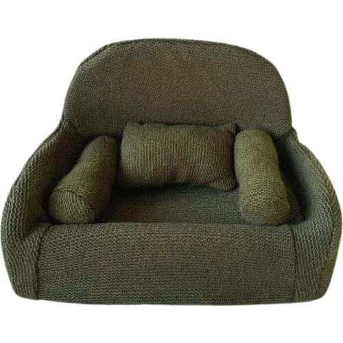 4 Pcs/Set Newborn Photography Props Baby Posing Sofa Pillow Infant Photo Shooting Chair Decoration Fotografia Accessories D0JC