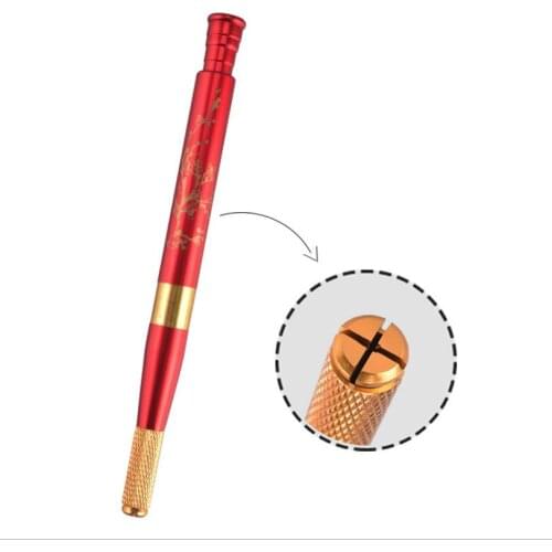 Tattoo Manual Pen Permanent Makeup Eyebrow Caneta Tebori Microblading Microblading Pen for 3D Embroidered Pen Machine