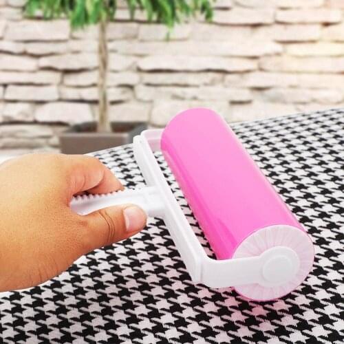 1pcs Cleaner Remover Pet Rubber Brush Home Accessory Sticking Brush Hair Picker Cleaning Reusable Roller Catcher Clothes Lint