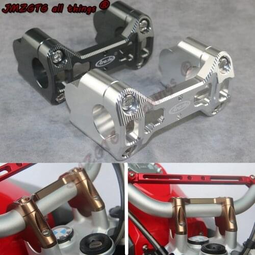 Motorcycle Heightening Handle Bar Clamp Raised Extend Handlebar Mount Riser For BMW R1200GS LC ADV 2013 2014 2015 2016 2017