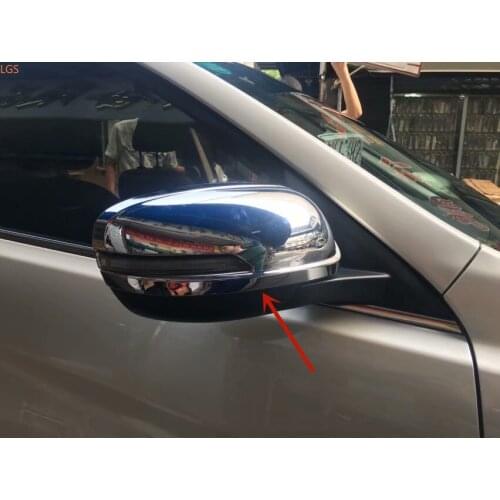 For Venucia T90 2017-2020 High-quality ABS Chrome Rearview mirror cover Anti-Rub protection Decoration Car styling