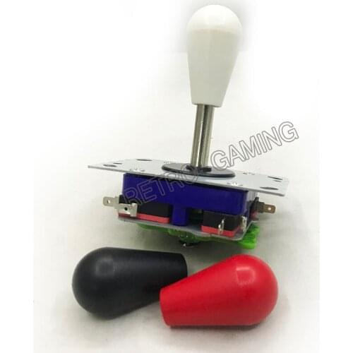 60pcs ZIPPY Joystick short/long shaft Oval ball top bat 2 / 4 / 8 way joystick arcade game machine parts with Microswitches
