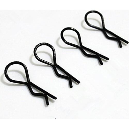 8pcs Stainless Steel Body Clips Pins For 1/8 1/5 Redcat Racing Metal fixed shell HSP HPI baja 5b parts rovan km rc cars