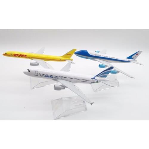 Airlines Boeing 747 A038 Boein787 Aircraft Model Simulation 16 cm Alloy Christmas Toy Gift For Kids