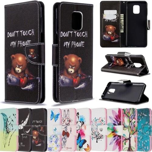 Phone Case For Xiaomi Redmi Note 9 9S Pro Case Luxury Painted Flip Leather Magnetic Wallet Cover For Redmi Note 9 Pro Phone Case