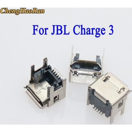 ChengHaoRan 1pcs Replacement for JBL Charge 3 Bluetooth Speaker USB dock connector Micro USB Charging socket Port