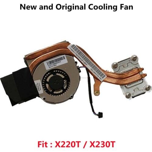 New Original CPU Cooler Cooling Fan Heatsink for Lenovo ThinkPad X220T X230T Tablet Laptop FRU 04W1774
