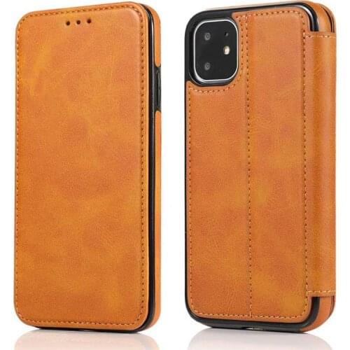 Magnetic Cover For iPhone 11 Pro Max Case Full PU Leather Enclosed Flip Case For iPhone SE 2020 6 6S 7 8 Plus X XR XS MaxCover