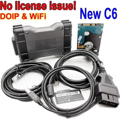 OEM Mb star C6 DoIP New Diagnosis VCI Multiplexer with V2020.06 Software HDD Free Activation
