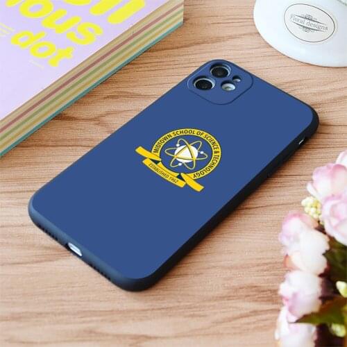 For iPhone Midtown School Of Science And Technology Print Soft Matt Apple iPhone Case 6 7 8 11 12 Plus Pro X XR XS MAX SE