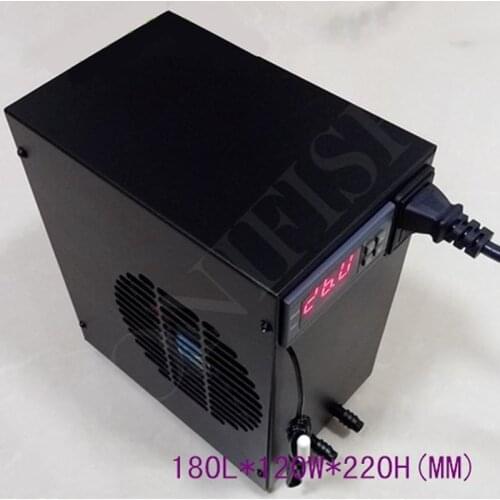 Refrigeration cooling thermostat adjustable semiconductor refrigerator Aquarium fish tank circulating water cooler AC100-240V
