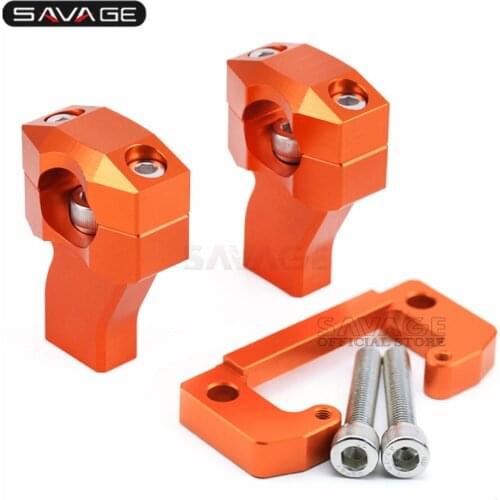 Handlebar Risers For Duke 690 2012 690 SMC R 2018 Enduro R Riser 28mm Mount Handle Clamp Motorcycle Accessories