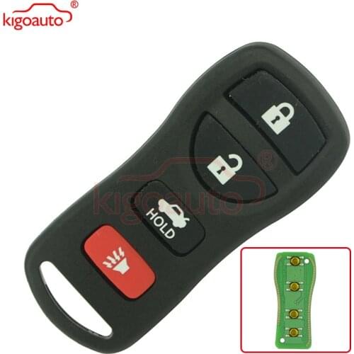 Remote fob 4button 434Mhz KBRASTU15 for Nissan Xterra Pathfinder Frontier 2003 car key kigoauto