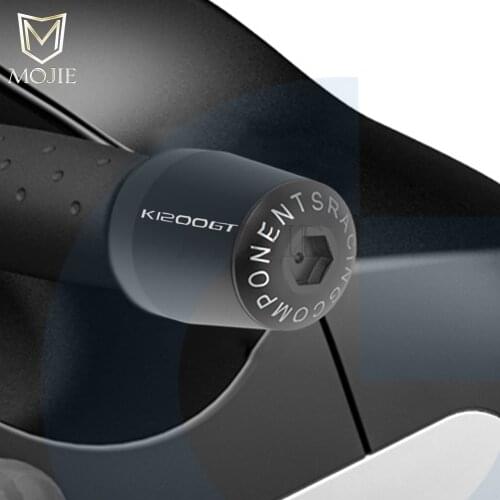 7/8" 22mm Motorcycle Handlebar Grips End Handle Bar Cap End Plug For BMW K1200GT K 1200 GT K1200 GT 2005-2009 2006 2007 2008