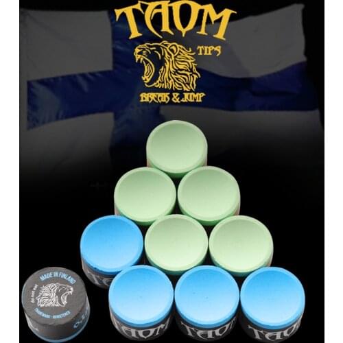 Taom Chalk Blue Green Colors Billiard Chalk Snooker Chalk Pool Chalk Professional Durable Chalks Billiard Accessories