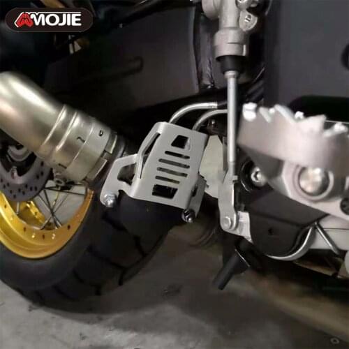 Motorcycle Exhaust pipe clamp Flap Cover Guard Protector For Suzuki V-Strom 1000 DL1000 2016 2017 2018 2019 2020 VStrom 1000XT