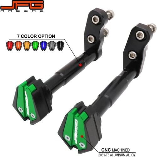 Motorcycle CNC Falling Protection Frame Slider Fairing Guard Anti Crash Pad Protector For KAWASAKI Z250 Z300 2013 2014 2015 2016