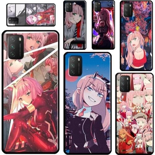 Zero two darling in the franxx 002 For POCO X3 Pro M3 F1 F2 F3 Phone Case For Xiaomi Mi 11 Lite 9 10 A3 Mi 11 Ultra 10T Pro