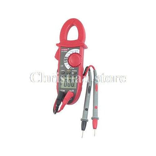 1PCS UA3268A Ammeter Voltmeter Ohmeter Diode Digital Clamp Meter + Dual Leads