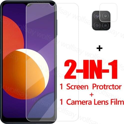 2.5D Screen Protector For Samsung Galaxy M12 Glass For Samsung Galaxy M12 Tempered Glass Protective Phone Film For Galaxy M12
