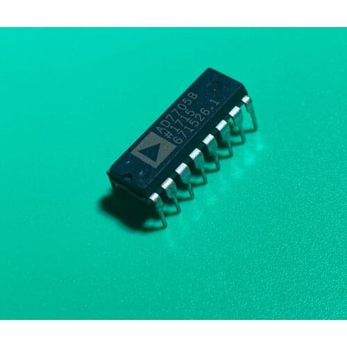 2pcs AD7705BNZ DIP16 IC ADC 16BIT 2CH 16-DIP AD7705B AD77058 7705BN 7705B