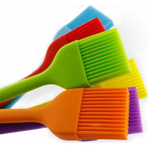 500pcs Silicone Basting Brush Bakeware Home Kitchen Pastry Bread Oil Brushes for Baking BBQ Tool Tools