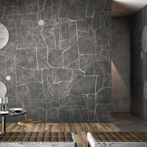 MASAR abstract city map custom mural gray geometric art living room background wall paper Star city