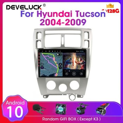 9" Android 10 Car Radio Multimedia Video Player stereo RDS DSP GPS Navigation 2 Din DVD Head Unit For Hyundai Tucson 2004-2009