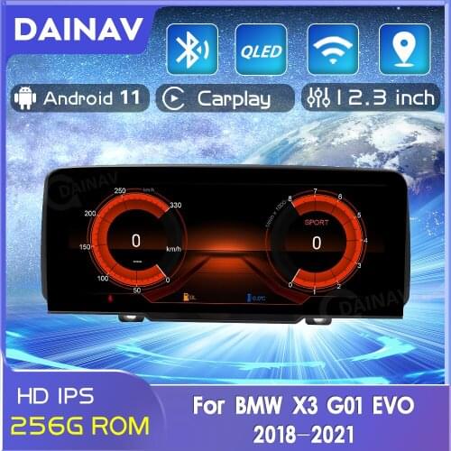 Car Radio 256G 12.3 Inch Android 11.0 For BMW X1 E84 2009-2015 GPS Navigation Multimedia Player Stereo Tape Recorder CarPlay