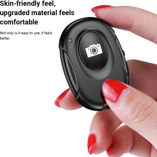 Bluetooth Remote Control Camera Wireless Selfie Shutter Control for iPhone/Android Take Photos and Videos Hands-Free