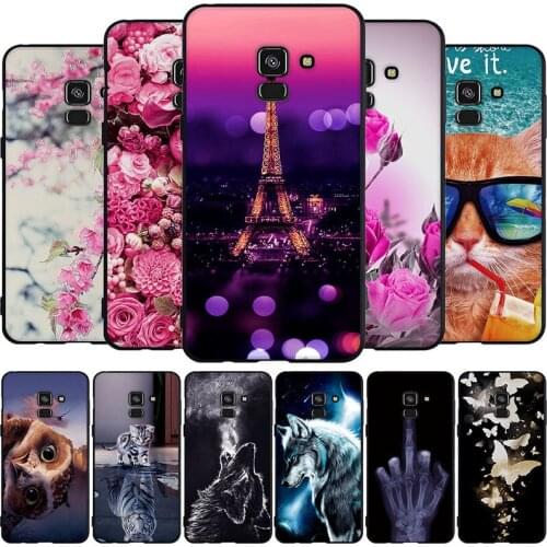 For Samsung Galaxy A8 2018 Case Soft Silicone Phone Case For Samsung Galaxy A8 2018 A530 A530F SM-A530F Cover 5.6inch Back Cover