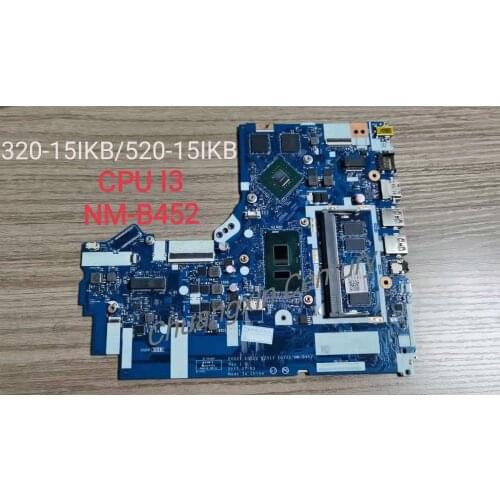 For Lenovo 320-15IKB 520-15IKB motherboard with i3 4GB EG521 EG522 EZ511 EG721 NM-B452 100% fully tested