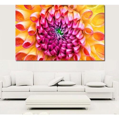 JQHYART Flower Art Posters And Prints Oil Painting Modern Home Decor Picture Wall Pictures For Living Room No Frame Canvas Art