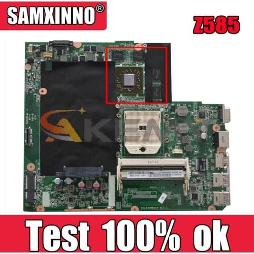 Akemy DALZ3CMB8E0 Laptop motherboard for Lenovo IdeaPad Z585 original mainboard AMD HD7670M-2GB