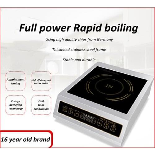 Commercial Intelligence Electromagnetic Furnace Open Hearth High-power Open Hearth Furnace Fast Food Restaurant Canteen