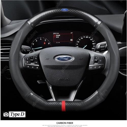 Steering wheel cover set for Ford Farris Classic New Focus kuga edge fiesta New Mondeo ecosport car accessories wheel cover