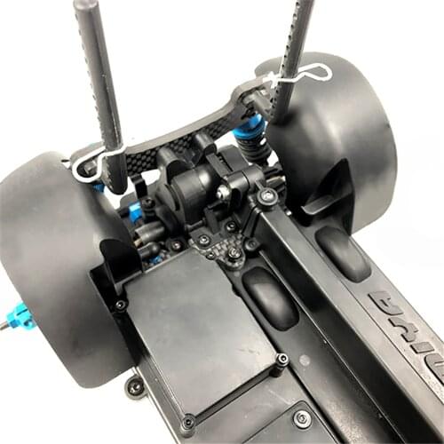 Carbon Fiber Rear Gearbox Fixing Frame Set for RC Car TAMIYA XV01 Update Parts