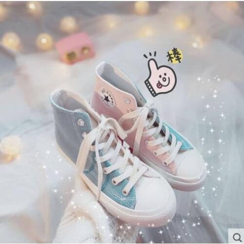 Sweet lolita shoes tea party kawaii princess kawaii shoes college style vintage High heel casual canvas shoes cos Lolita loli