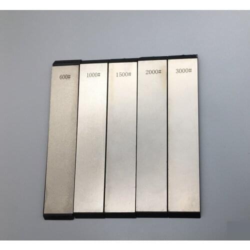 Five piece set Kitchen Knife Sharpener bar Knife Sharpener Stones Diamond stone Kitchen Whetstone for Professional Fixed Angle