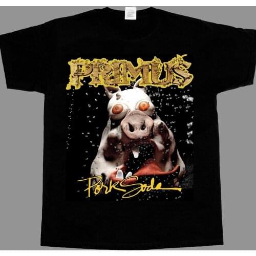 Primus pork soda short long sleeve new black t shirt